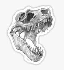 T-rex skull Sticker