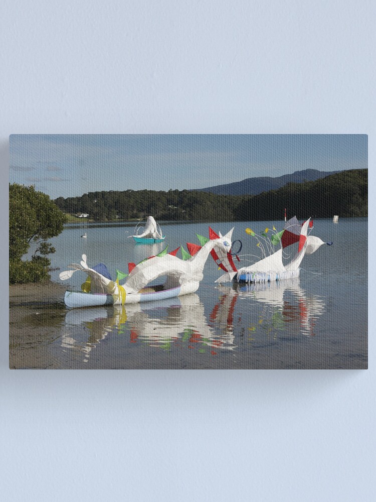 Alternate view of Narooma Oyster Festival Canvas Print