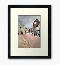In the Footsteps of Charles Dickens Framed Print