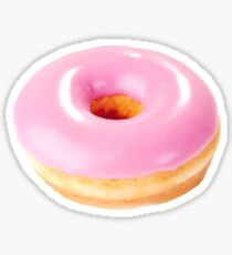 Pink Donut Sticker