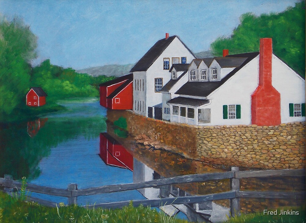 "Londonderry, Vermont" by Fred Jinkins Redbubble