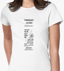 The Amazing Sonic Screwdriver Women's Fitted T-Shirt