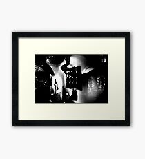 Black Framed Print