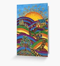 Country Home ~ no place like it Greeting Card