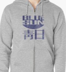 Blue Sun Vintage Style Shirt (Firefly/Serenity) Zipped Hoodie