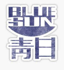 Blue Sun Vintage Style Shirt (Firefly/Serenity) Sticker