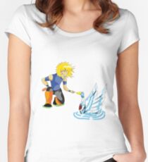 Camiseta entallada de cuello redondo hyoga