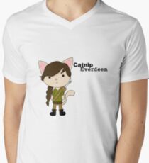 Catnip Everdeen Men's V-Neck T-Shirt