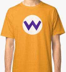 Super Mario Wario Icon Classic T-Shirt