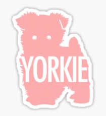 Yorkie Pinkie Sticker