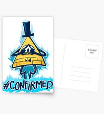 Bill Cipher - CONFIRMED Postcards