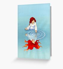 Listen - being your own best friend Greeting Card