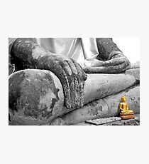 "Earth Witness" Buddha Photographic Print