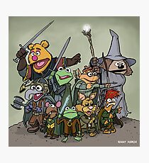 Fellowship of the Muppets Photographic Print