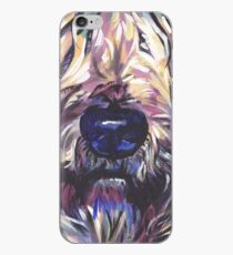 Wheaten Terrier Bright colorful pop dog art iPhone Case