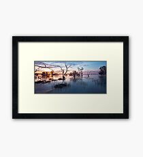 Memories of Menindee Framed Print