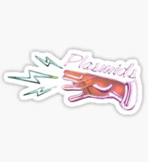 Neon Plasmids sign Sticker