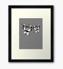 Insect Swarm advert Framed Print