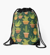 Cactus Drawstring Bag