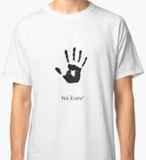 Dark Brotherhood Knows.. You've been Bad! Classic T-Shirt