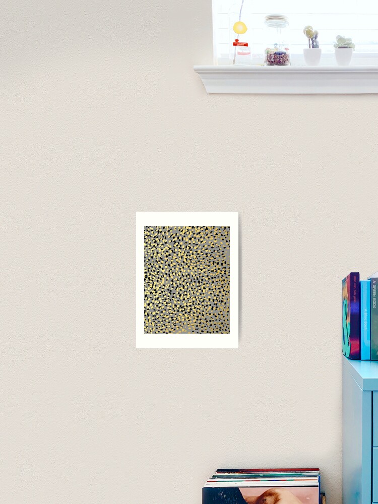 Black Leopard Print Phone Wallpaper