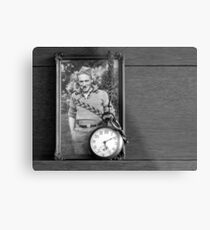 My Dad and his Father's Watch Metal Print