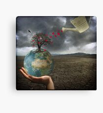 Celebrate earth day...everyday! Leinwanddruck