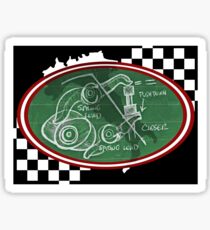 Desmo Valve Illustration Sticker