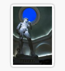 Michelangelo's David Sticker