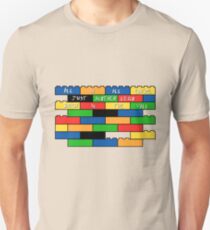 Ziegel in der Mauer Slim Fit T-Shirt
