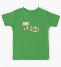 Ice Cream Hair Fun Kids Tee