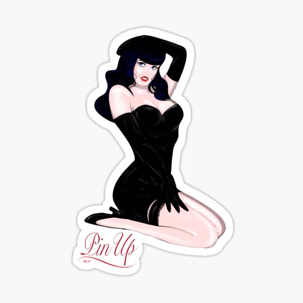 Pin-up Sticker