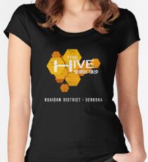 The Hive (worn look) Women's Fitted Scoop T-Shirt