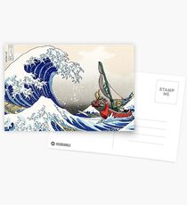 Legende von Zelda Great Wave Windwaker Postkarten