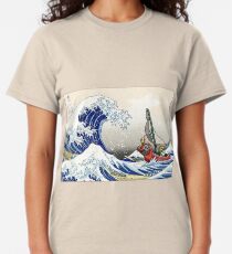 Legend of Zelda Great Wave Windwaker Classic T-Shirt