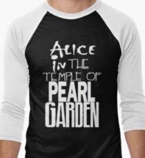" Alice in The Temple Of Pearl Garden" Men's Baseball ¾ T-Shirt