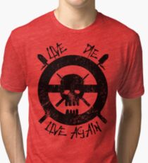 I live again (black) Tri-blend T-Shirt