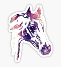 Galaxy Horse Sticker