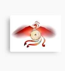 Bagel Phoenix Cult Metal Print