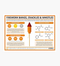 The Chemistry of Fireworks: Bangs, Crackles & Whistles Photographic Print