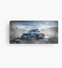 Widebody Subaru Impreza Canvas Print