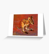 Kangaroo Joey Greeting Card