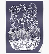 White robots Poster
