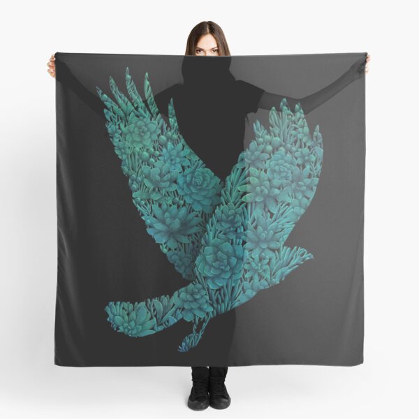 Blue bird Scarf