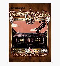 Buckner's Cabin Photographic Print