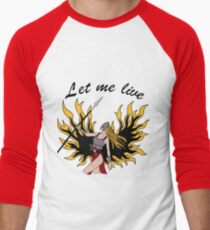 Let Me Live Claire Redfield Men's Baseball ¾ T-Shirt