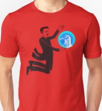 Tesla and the Pigeon Unisex T-Shirt