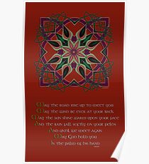 May the Road rise up to meet You Poster