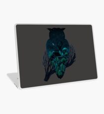 Eulenlandschaft Laptop Folie