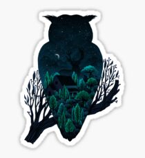 Owlscape Sticker